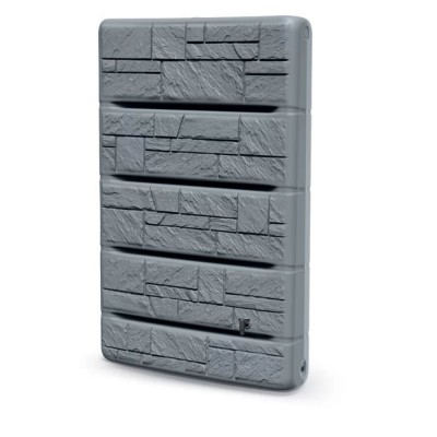 Réservoir d'eau de pluie Prosperplast Arves Wall Stone, 400L, Gris - Réservoirs d'eau de pluie
