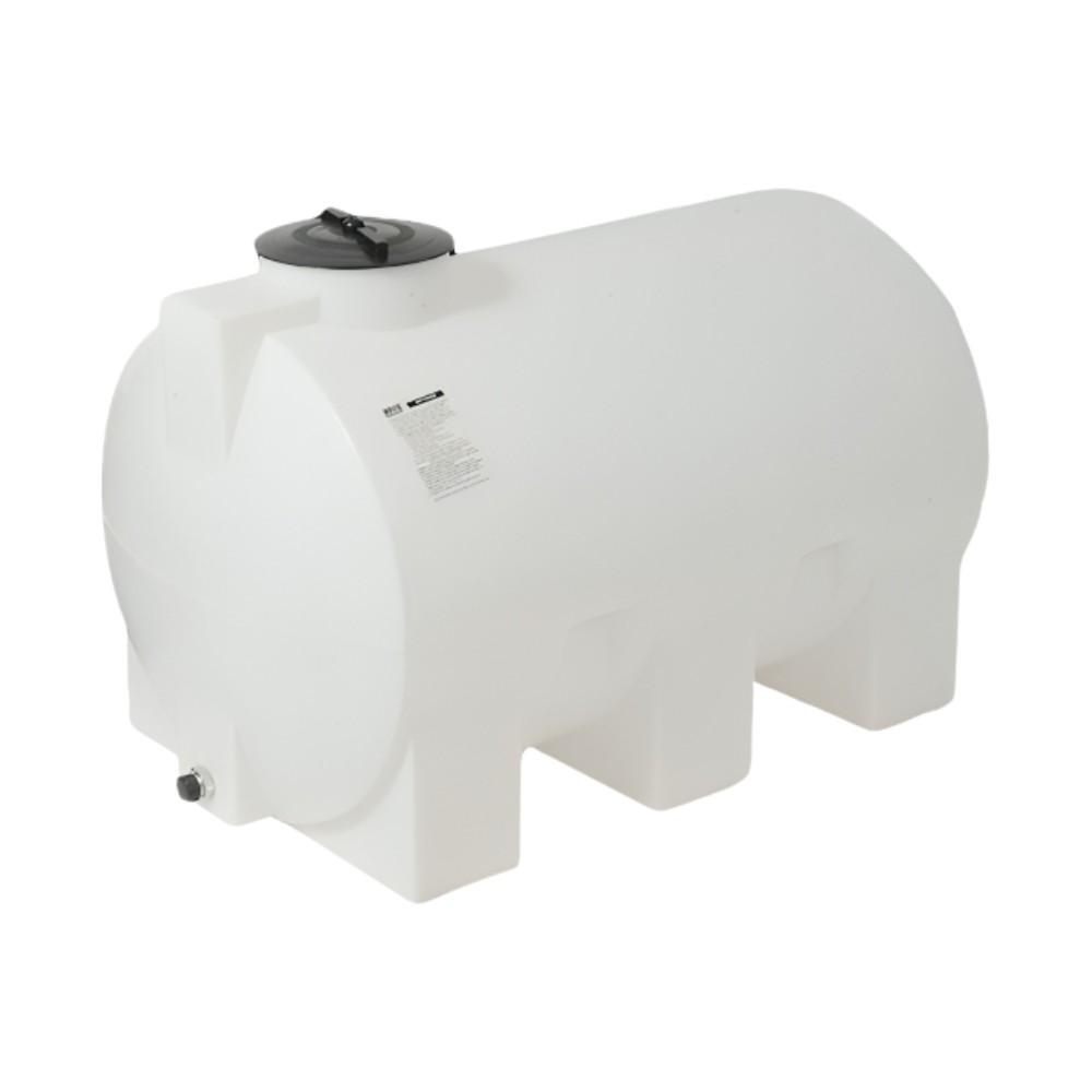 Drinking water storage tank MAVIL, cylindrical horizontal 500 L (white) | Drinking water storage tank MAVIL, cylindrical horizontal 500 L (white) | | |