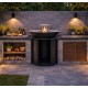 Barbecue à charbon de bois en acier Balkan Energy ROUND 750 | Barbecue à charbon | Barbecue |