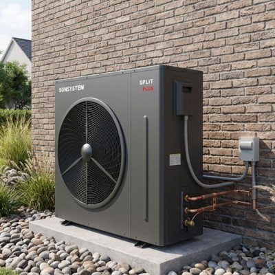 Pompe à chaleur split Sunsystem SPLIT PLUS 060 1PH air-eau, 6.22kW - Pompes à Chaleur