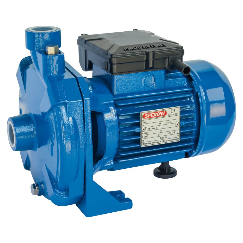 Pompe centrifuge monophasée Speroni CM 22 – puissance 0,37 kW, hauteur manométrique 20 m, débit 100 l/min. | Pompes a eau electrique | Pompe a eau |