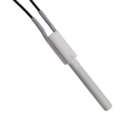 Bougie / Résistance en céramique pour poêle à granulés Ravelli, MCZ, Palazzetti, Karmek One et autres, longueur totale 103 mm, 200 W - Bougie pour poêles à granulés