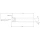 Bougie / Résistance d’allumage avec kit de tube guide pour poêles à granulés Jotul, Ravelli et autres, longueur 144 mm, 350 W | Bougie pour poêles à granulés | Pièces détachées pour poêles à granulés |