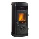 Poêle à bois en fonte italienne La Nordica Super Junior, noire, 5.7kW | Poêles à bois en fonte | Poêles à bois |