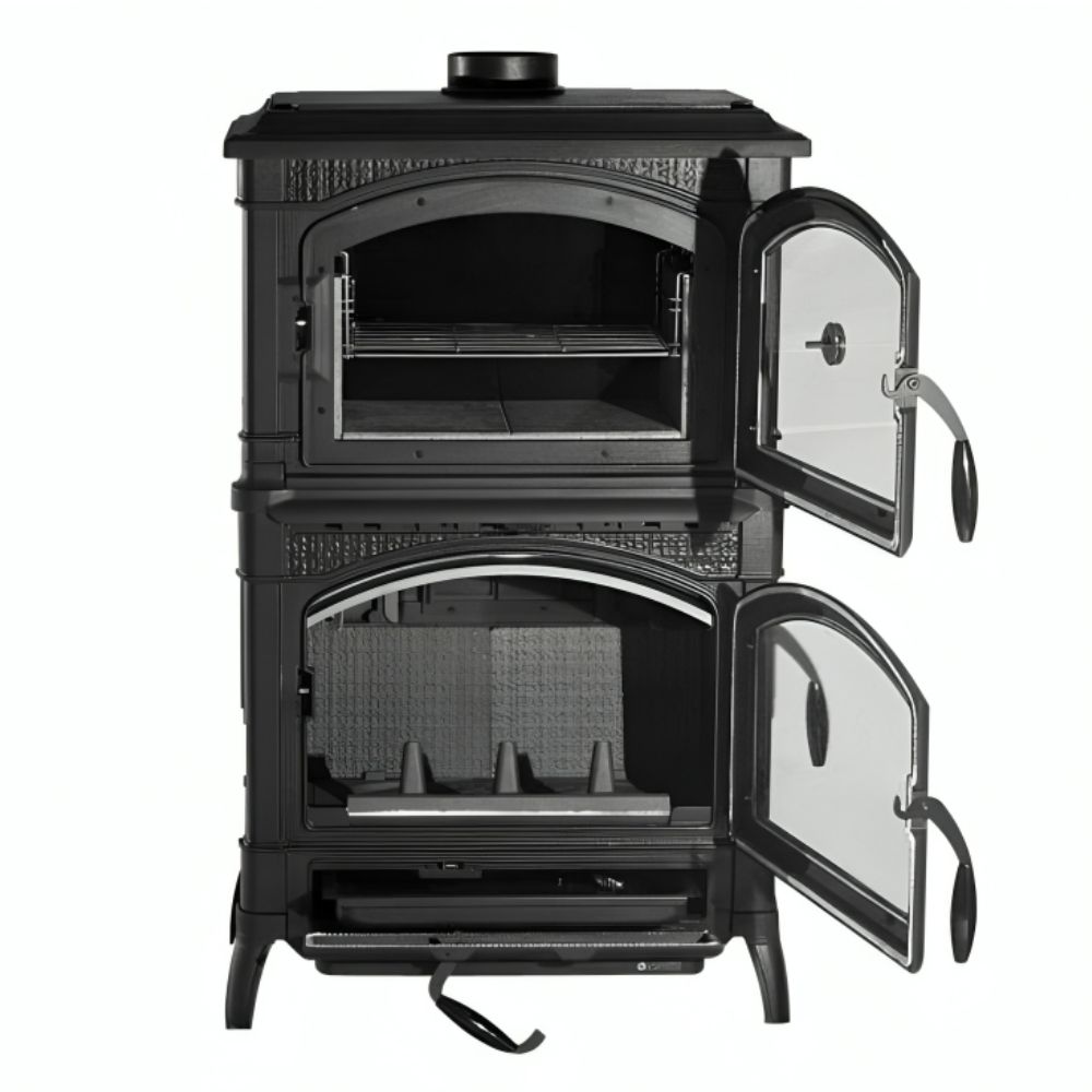 Poêle à bois avec four en fonte italienne La Nordica Isotta Forno, 9.7kW | Poêles à bois avec four | Poêles à bois |