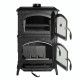 Poêle à bois avec four en fonte italienne La Nordica Isotta Forno, 9.7kW | Poêles à bois avec four | Poêles à bois |