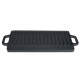 Plaque de gril en fonte réversible, 43x23 cm |  |  |
