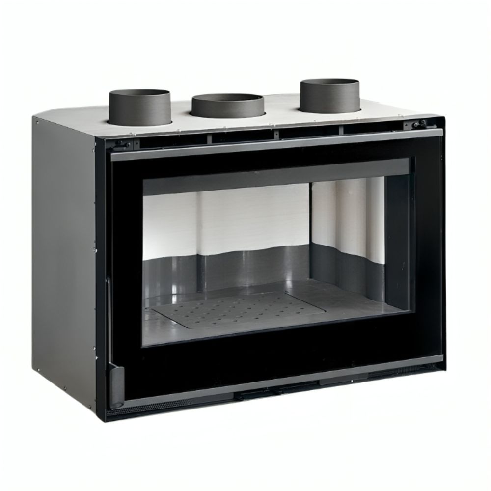 Cheminée à bois en fonte italienne La Nordica 80 crystal Evo, 7.4kW | Insert Cheminées à bois | Insert cheminées |