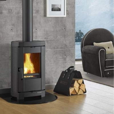 Poêle à bois en fonte italienne La Nordica Brigitta, 4.7kW - Poêles à bois et cheminées italiennes