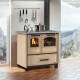Cuisinière à bois italienne La Nordica Family 4.5, brun, 7.5kW | Cuisinières à bois |  |