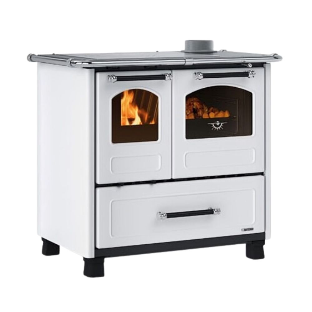 Cuisinière à bois italienne La Nordica Family 4.5, blanche, 7.5kW | Cuisinières à bois |  |