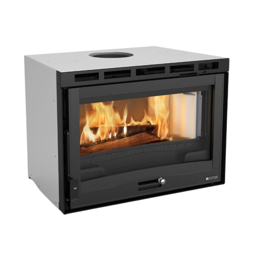 Cheminée à bois en fonte italienne La Nordica Inserto 70 H49, 6.7kW | Insert Cheminées à bois | Insert cheminées |