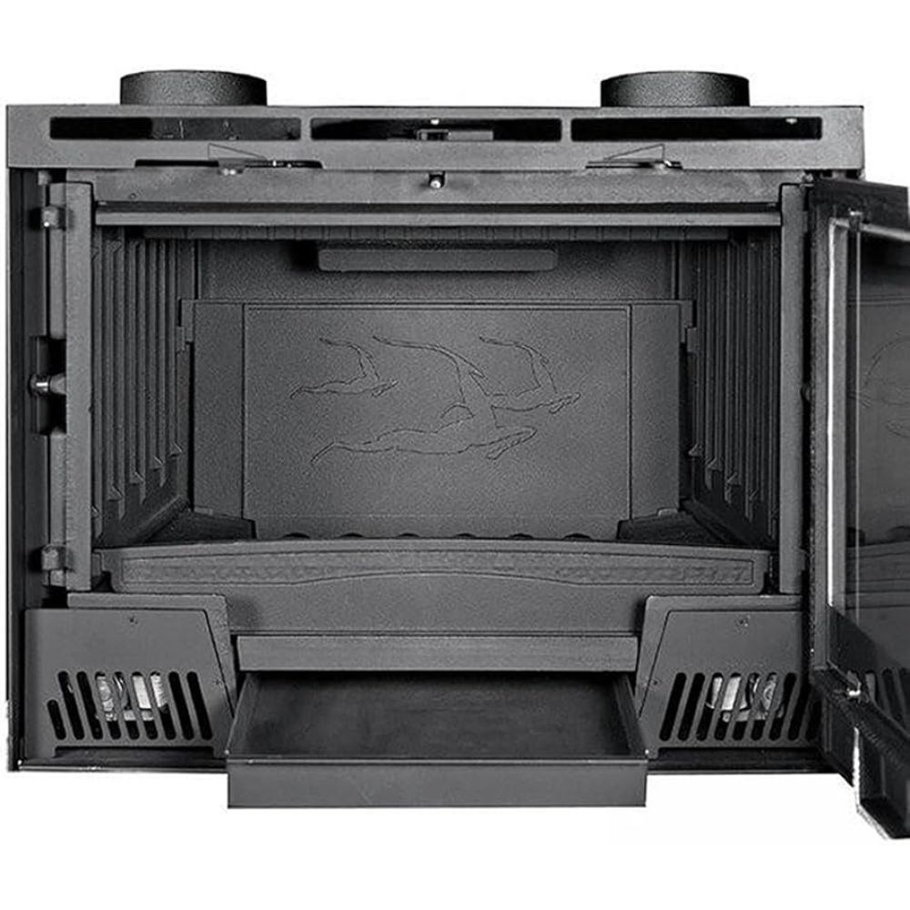 Cheminée à bois en fonte italienne La Nordica Inserto 70 H49, 6.7kW | Insert Cheminées à bois | Insert cheminées |