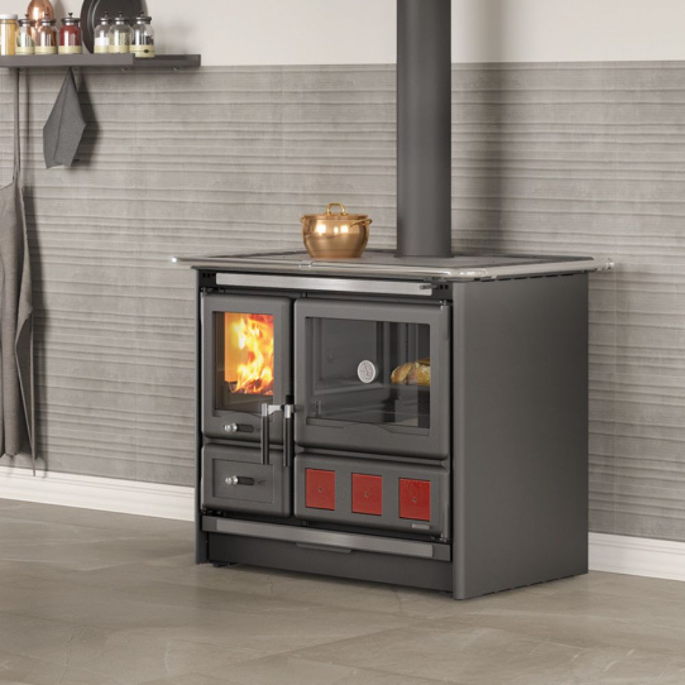 Cuisinière à bois italienne La Nordica Rosa XXL, 10.5kW | Cuisinières à bois |  |