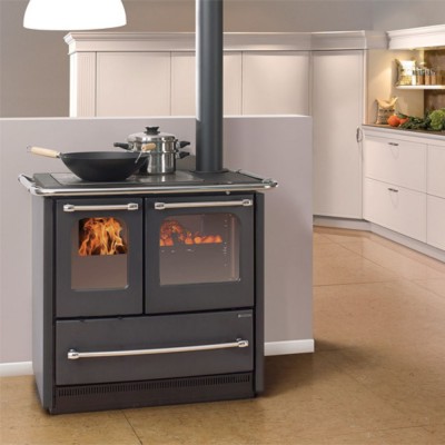 Cuisinière à bois italienne La Nordica Sovrana, 7.5kW - Poêles à bois et cheminées italiennes