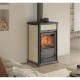 Poêle à bois italienne bouilleur La Nordica Termorossella Plus EVO DSA, écrue, 11.1kW | Poêles à bois bouilleur | Poêles à bois |