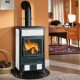Poêle à bois italien La Nordica Rossella R1, blanche, 9kW | Poêles à bois |  |