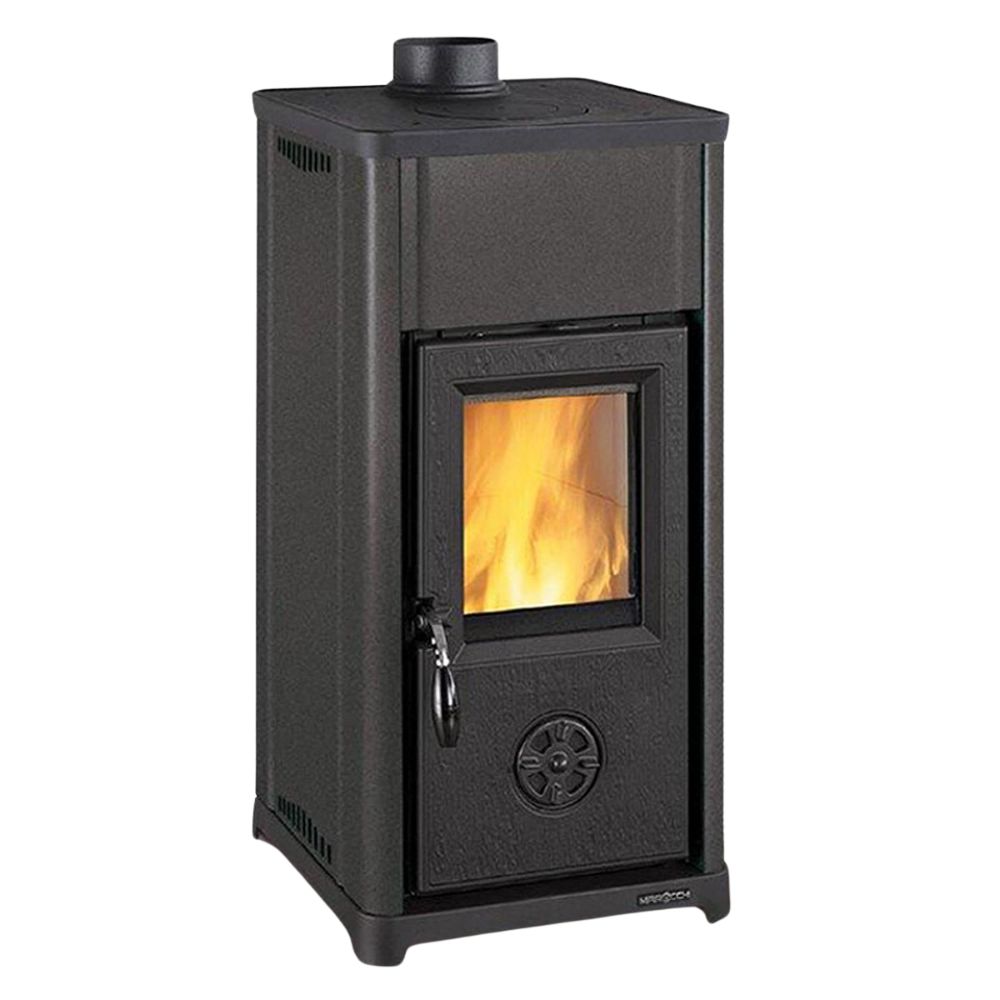 Poêle à bois italien La Nordica Tea, noire, 7kW | Poêles à bois |  |