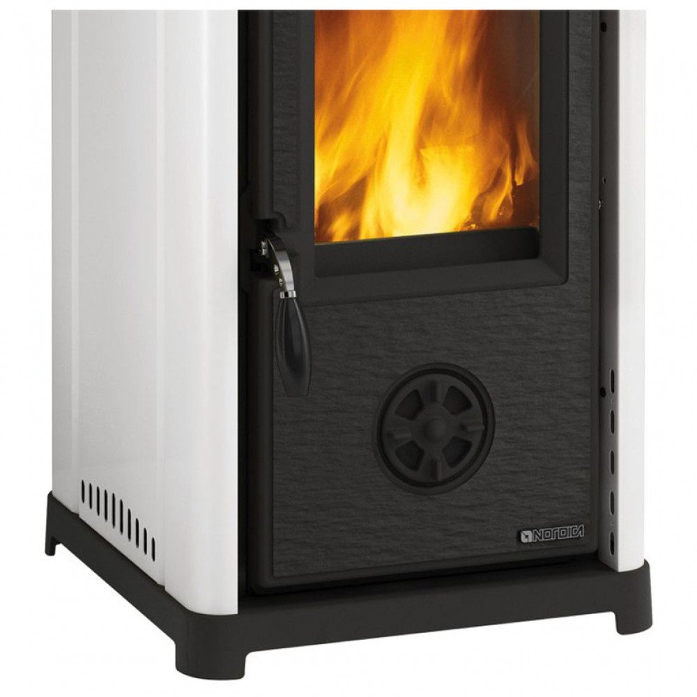 Poêle à bois italien stove La Nordica Tea, blanche, 7kW | Poêles à bois |  |