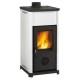 Poêle à bois italien stove La Nordica Tea, blanche, 7kW | Poêles à bois |  |