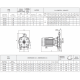 Pompe centrifuge monophasée Speroni CM 53 – puissance 2,2 kW, hauteur manométrique 54 m, débit 150 l/min. |  |  |