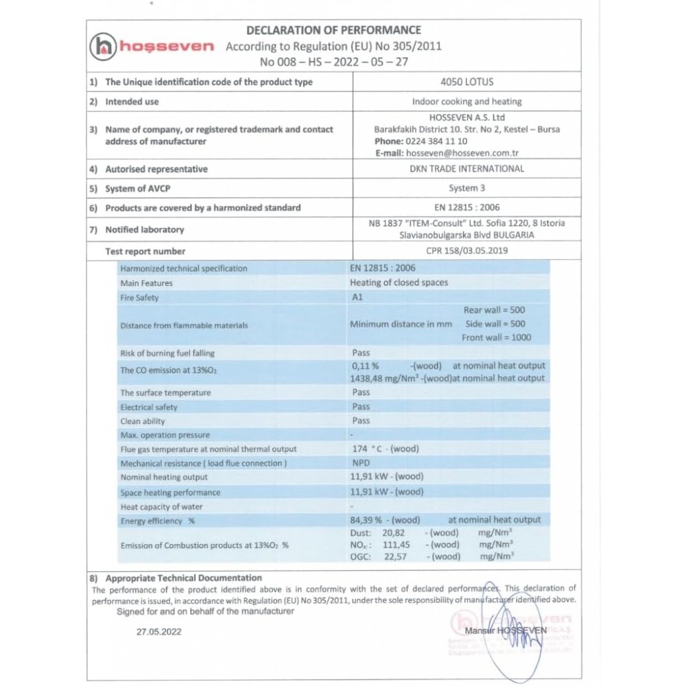 Cuisinière à bois Balkan Energy Lotus, 11.9kW | Cuisinières à bois | Bois |