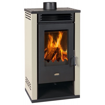 Poêle à bois Prity K2 GT Ivoire, 8.1 kW - Rechercher