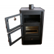 Poêle à bois avec four Prity FG 14,2kW, Log | Poêles à bois air  | Poêles à bois |