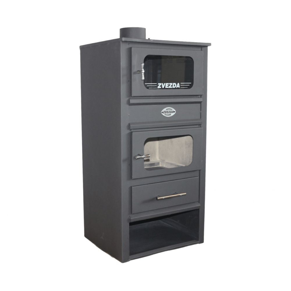 Poêle à bois avec four Zvezda MF, 10.9 kW | Poêles à bois air  | Poêles à bois |