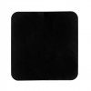 Plaque de sol pour poêles, Acier noir 2mm, Taille 98x98cm