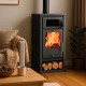 Poêle à bois avec four Balkan Energy Troy, 7,8 kW | Poêles à bois air  | Poêles à bois |