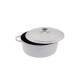 Cocotte en fonte profonde Hosse, Ivory, Ф12 | Cocotte en fonte |  |