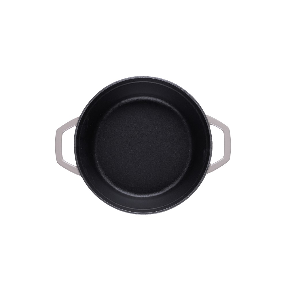 Cocotte en fonte profonde Hosse, Ivory, Ф12 | Cocotte en fonte |  |