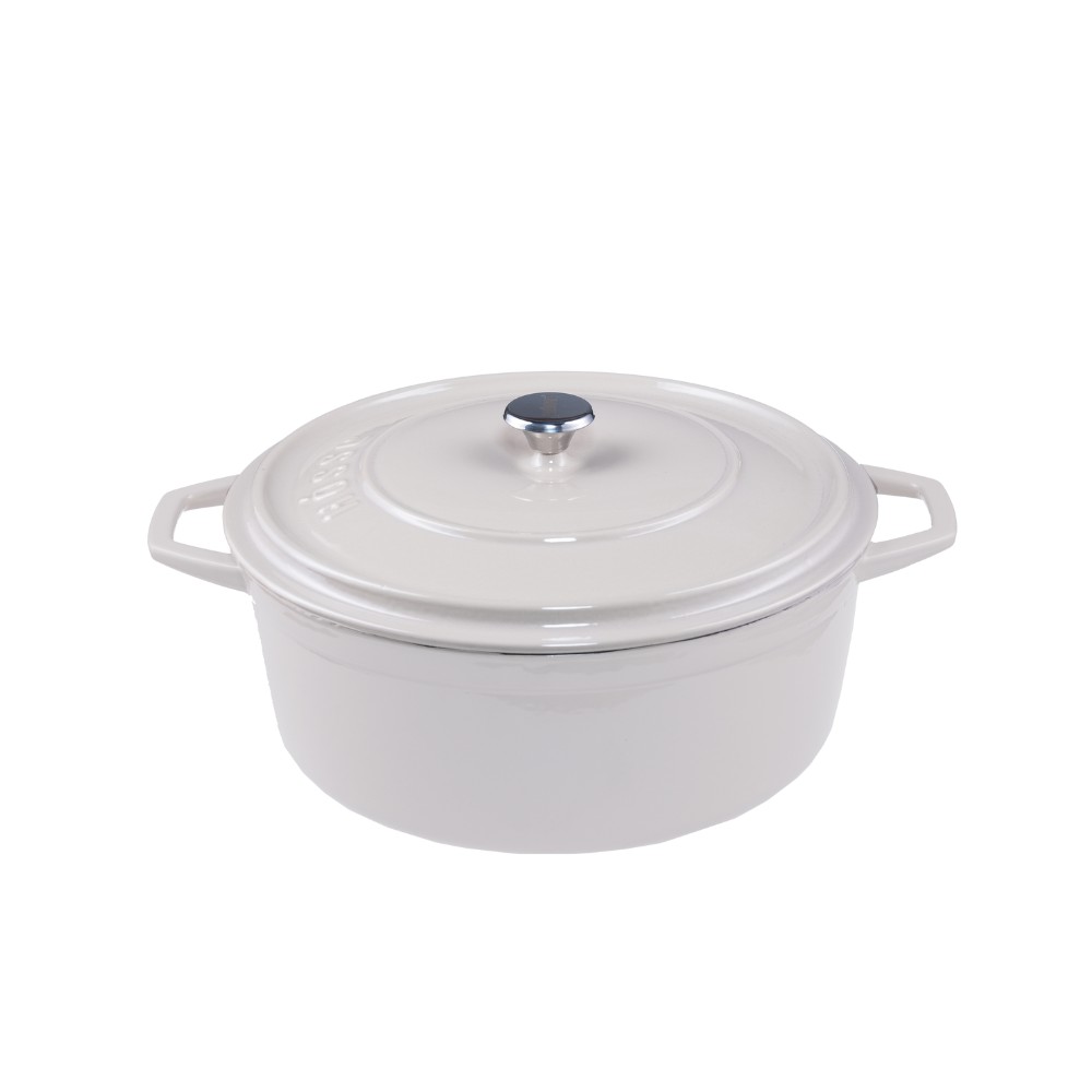 Cocotte en fonte profonde Hosse, Ivory, Ф20 | Cocotte en fonte |  |