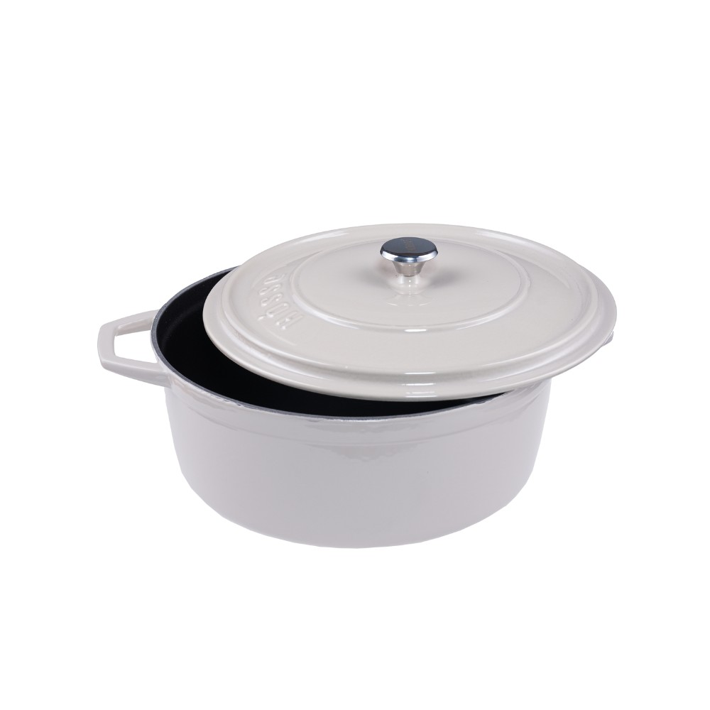 Cocotte en fonte profonde Hosse, Ivory, Ф20 | Cocotte en fonte |  |