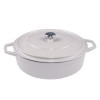 Cocotte peu profonde en fonte Solagio, Ivory, Ф28