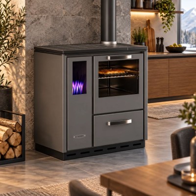 Cuisinière à fioul Balkan Energy MASINA, 10kW - Poêles à fioul