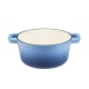 Casserole en fonte émaillée, bleue, Ф24 cm | Cocotte en fonte |  |