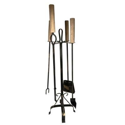 Set d'accessoires de cheminée - 5 pièces - Accessoires pour poêles à bois