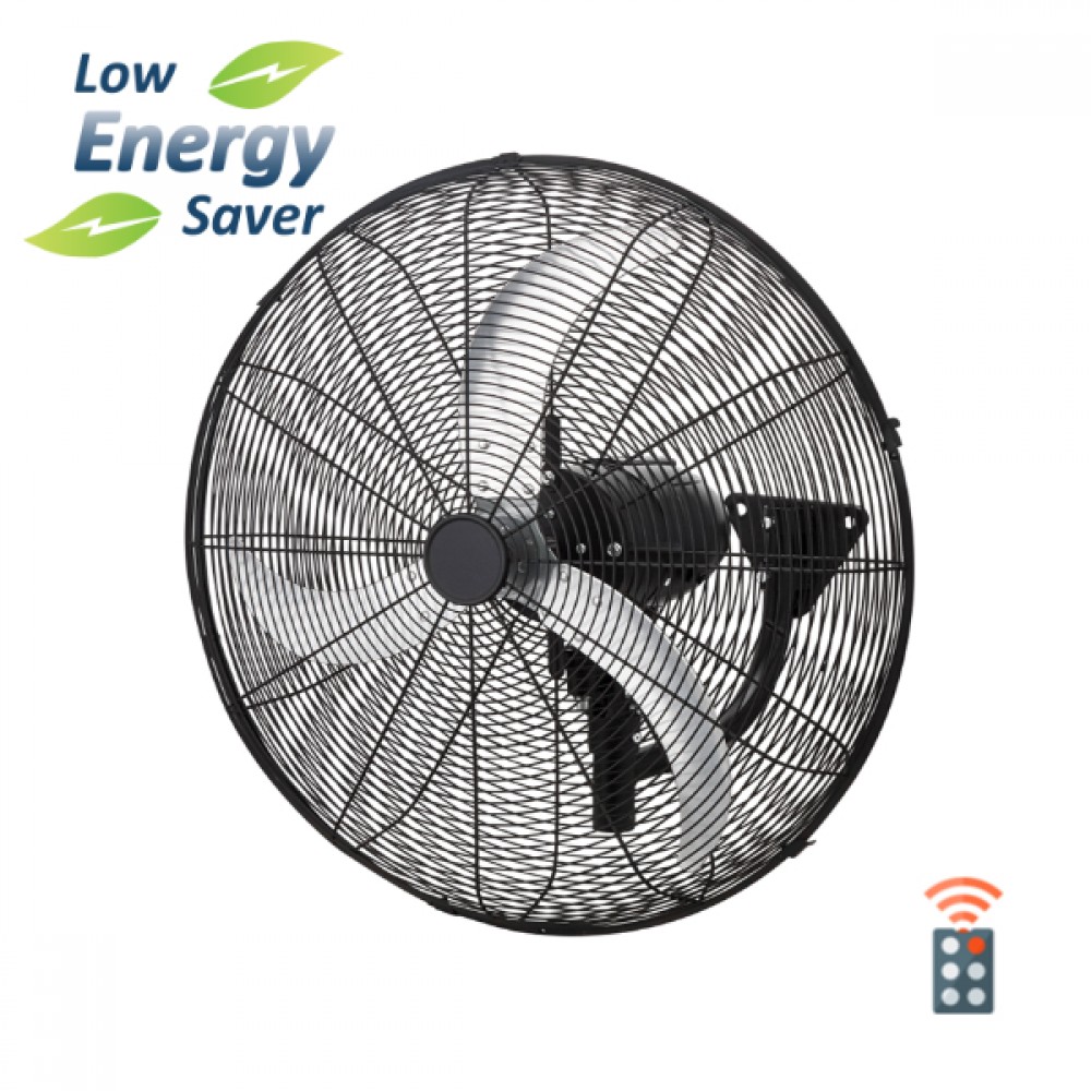 Ventilateur mural avec télécommande Telemax FW65-DC20AR, 65cm | Ventilateurs muraux | Ventilateurs |