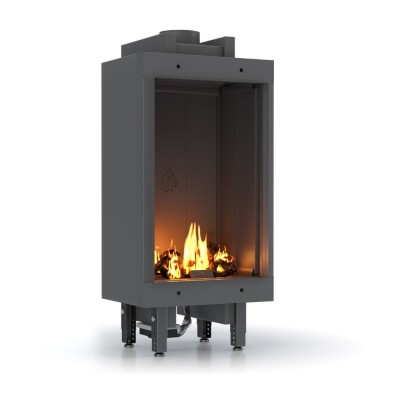 Cheminée à gaz Velmora Fire GAS STANDING STRAIGHT, 3.9kW - 6.0kW - Insert cheminées
