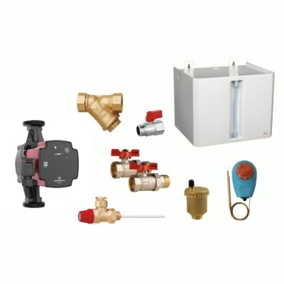 Kit hydraulique pour système de chauffage central de type ouvert - Comparaison de produits