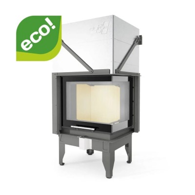 Cheminée à bois UNIFLAM 660 DURO avec conduits d’air et arrivée d’air, côté droit, 10,25 kW - Comparaison de produits