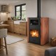 Poêle à bois bouilleur, avec four Velmora Fire ATS HYDRO ΜΑSΙΝΑ 90-30 terre cuite, 35kW | Poêles à bois avec four | Poêles à bois |