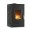 Poêle à bois bouilleur Velmora Fire ATS HYDRO noir, 25kW