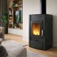 Poêle à bois bouilleur Velmora Fire ATS HYDRO noir, 25kW | Poêles à bois bouilleur | Poêles à bois |