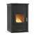 Poêle à bois bouilleur Velmora Fire ATS HYDRO noir, 33kW