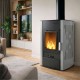 Poêle à bois bouilleur Velmora Fire ATS HYDRO gris, 25kW | Poêles à bois bouilleur | Poêles à bois |