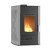 Poêle à bois bouilleur Velmora Fire ATS HYDRO gris, 25kW