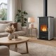 Poêle à bois bouilleur Velmora Fire ATS HYDRO gris, 33kW | Poêles à bois bouilleur | Poêles à bois |